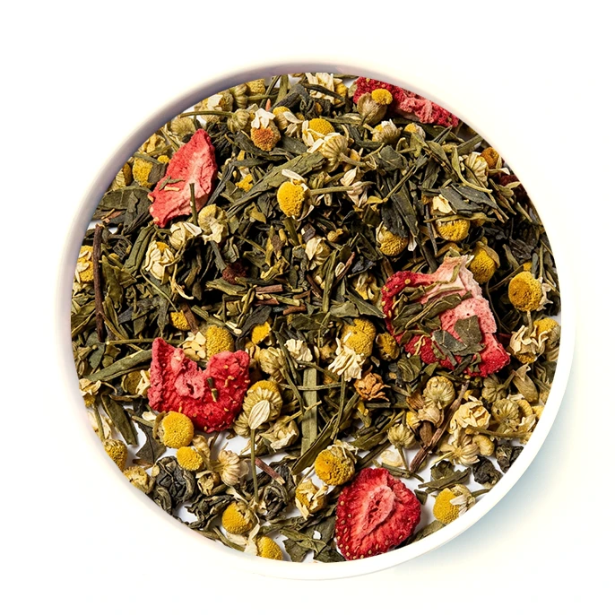 Té Verde Champagne y Fresas