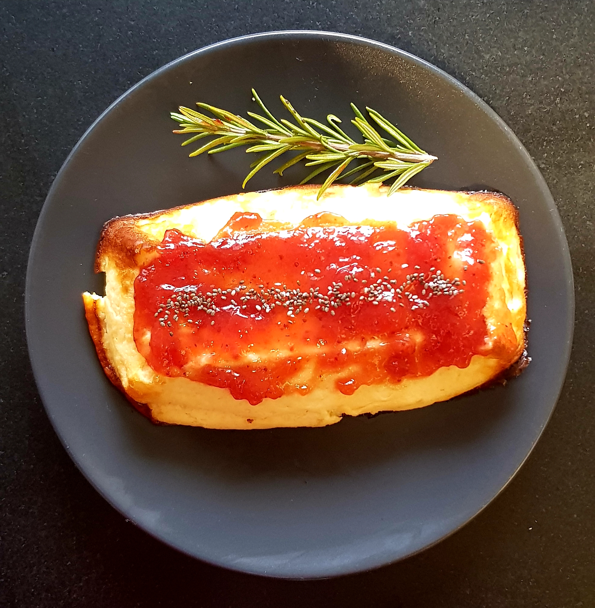 Tarta de queso ligera hierbalia 3 ingredientes