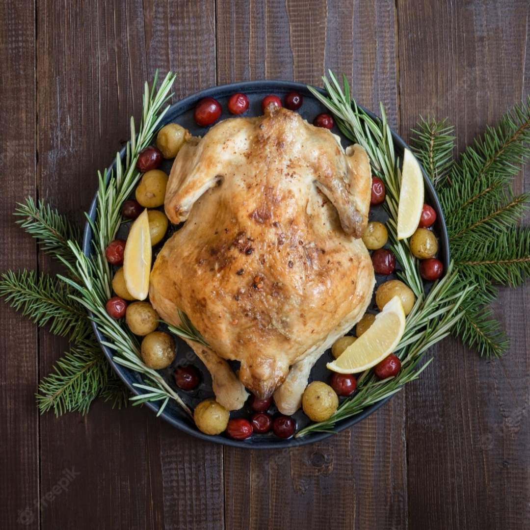pavo de navidad hierbalia