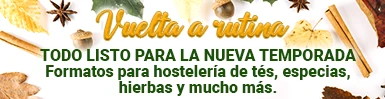 Ofertas para comprar especias, tés y condimentos en formato para hostelería en hierbalia.com